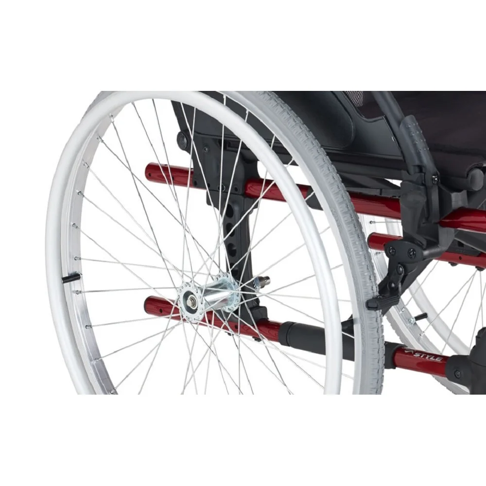 Breezy Style Alüminyum Manuel Tekerlekli Sandalye (24"Arka Tekerlekler) görsel 4