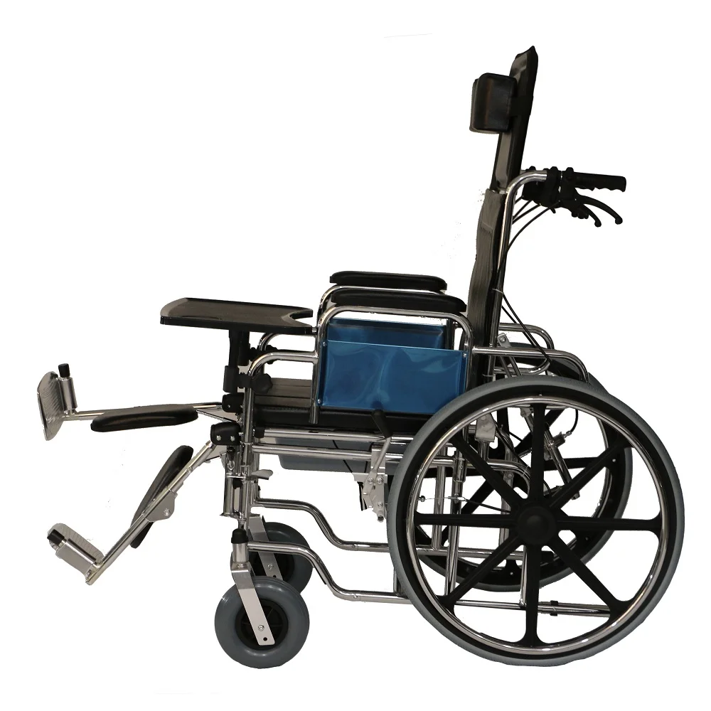 Poylin P615 Banyo Tuvalet Tekerlekli Sandalye görsel 2