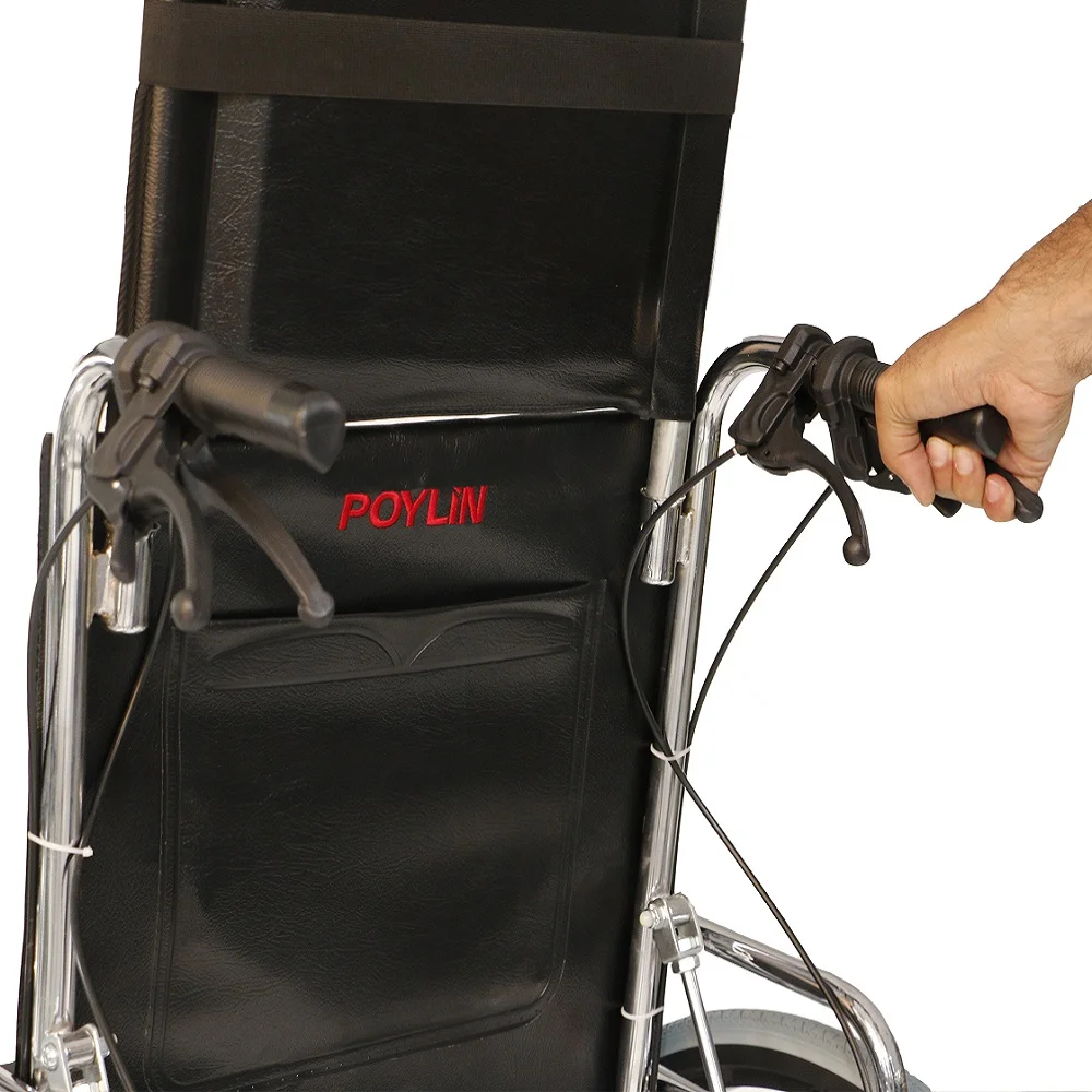 Poylin P615 Banyo Tuvalet Tekerlekli Sandalye görsel 7