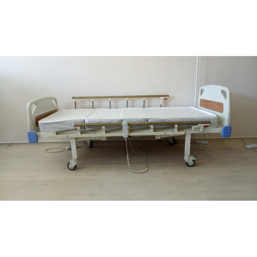 PY152 2 Motorlu ABS Başlıklı Hasta Karyolası + 4 Parçalı Yatak görsel 4