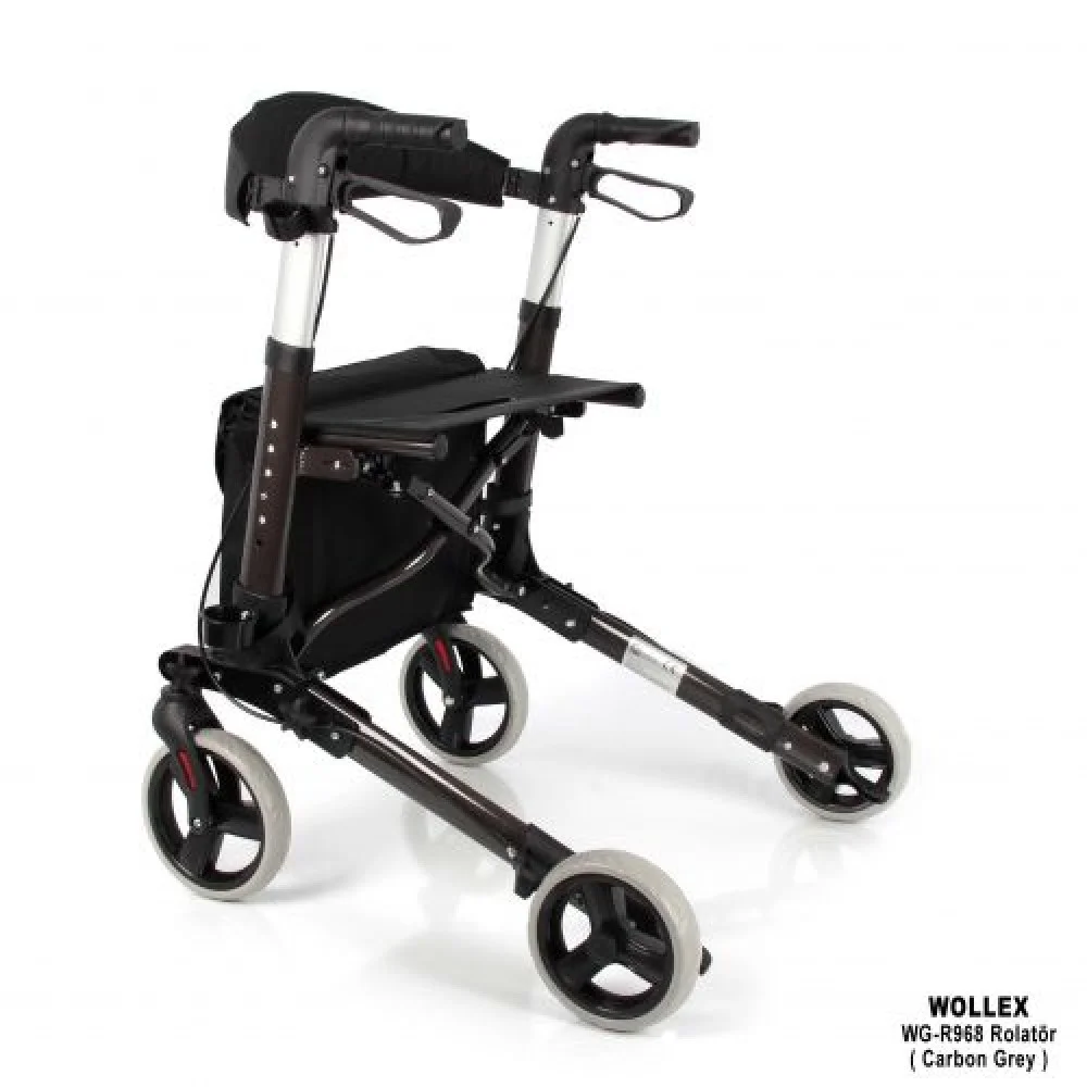 WOLLEX WG-R968 Alüminyum Tekerlekli Rolatör görsel 4